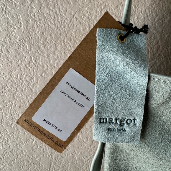 Margot suede Kaye bucket bag - Picture 3 of 5